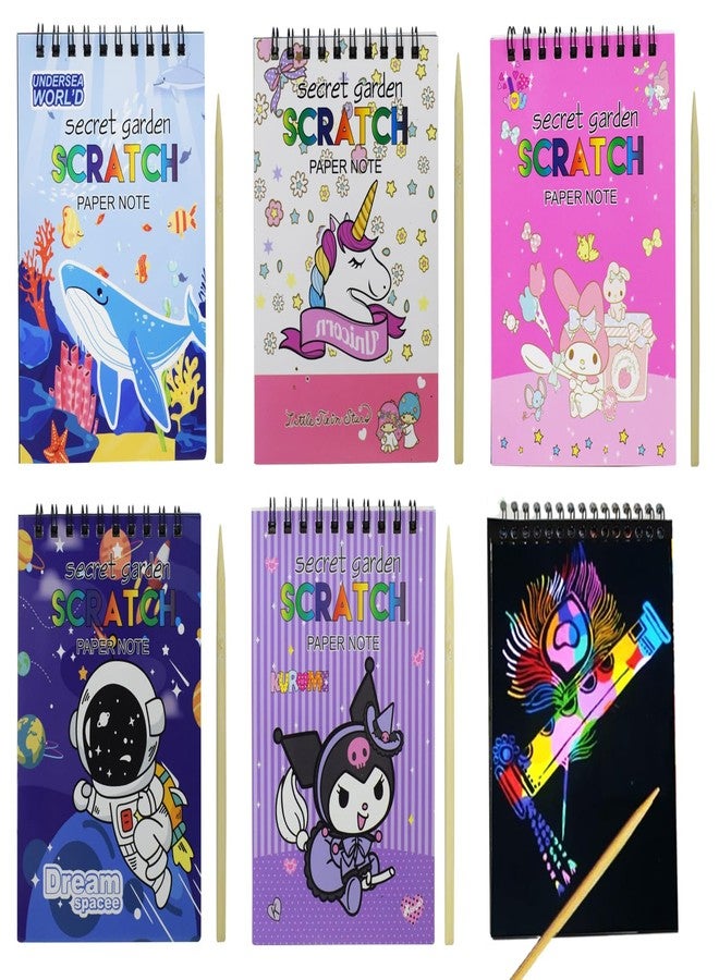 Asera مجموعة أدوات مكتبية للأطفال من أسيرا مع حقيبة بسحاب - تتضمن لوحة خدش، قلم رصاص لينتو، ممحاة دونات، وسلسلة مفاتيح بوب إت - هدية عيد ميلاد ممتعة للأولاد والبنات (مجموعة واحدة) - Image 5